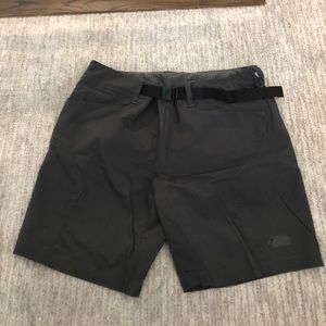 Mens size 36 North Face shorts in dark grey